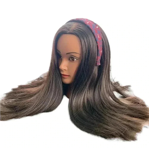 Americana Paisley Printed Handcrafted Headband Upcycled Hair Accessory - Picture 5 of 9